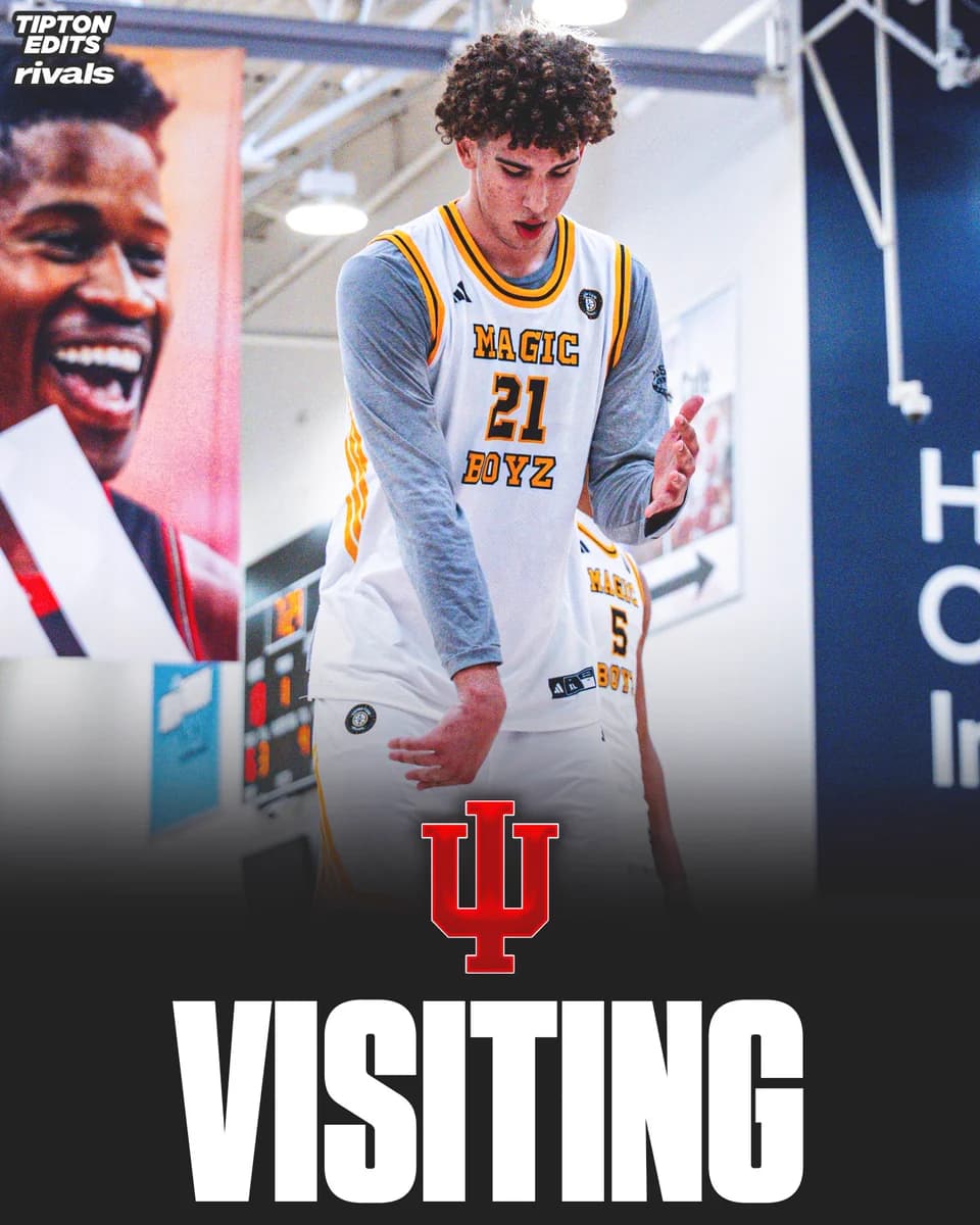 Indiana sets official visit for top center recruit Darius Wabbington