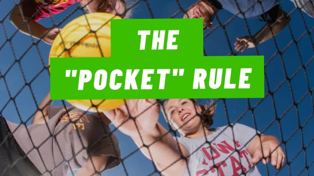 What pocket means in roundnet and why it matters
