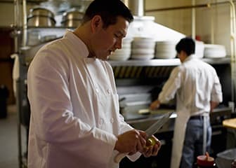 Restaurant cooks fill specialized roles, from prep to station lead