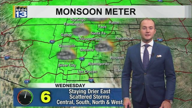 Monsoon storms bring flash flood risk to Bernalillo County this week