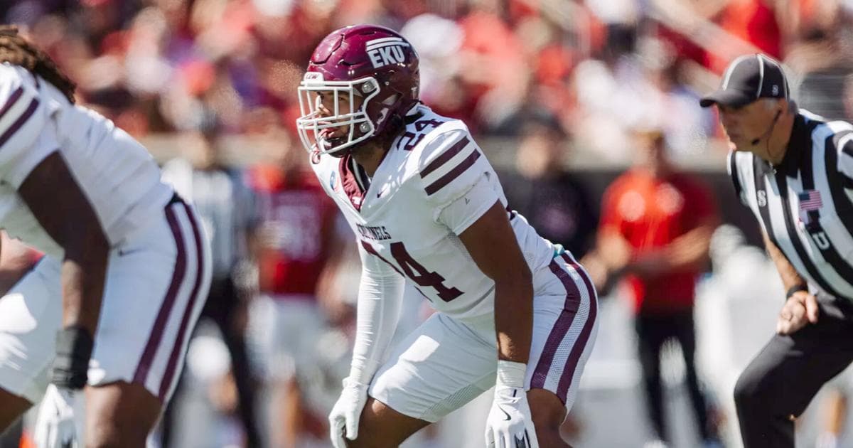 Eastern Kentucky’s Kaden Smith named UAC preseason defensive player of the year