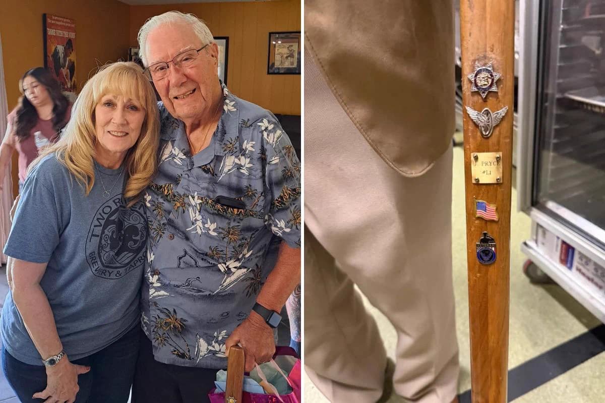 Fresno community helps return veteran's cherished cane after Costco loss