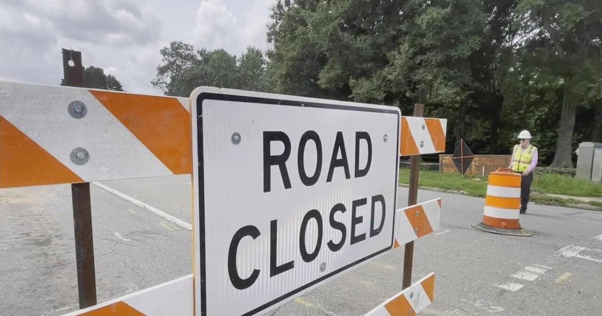 McGinnis Ferry Road stays closed all week in south Forsyth County