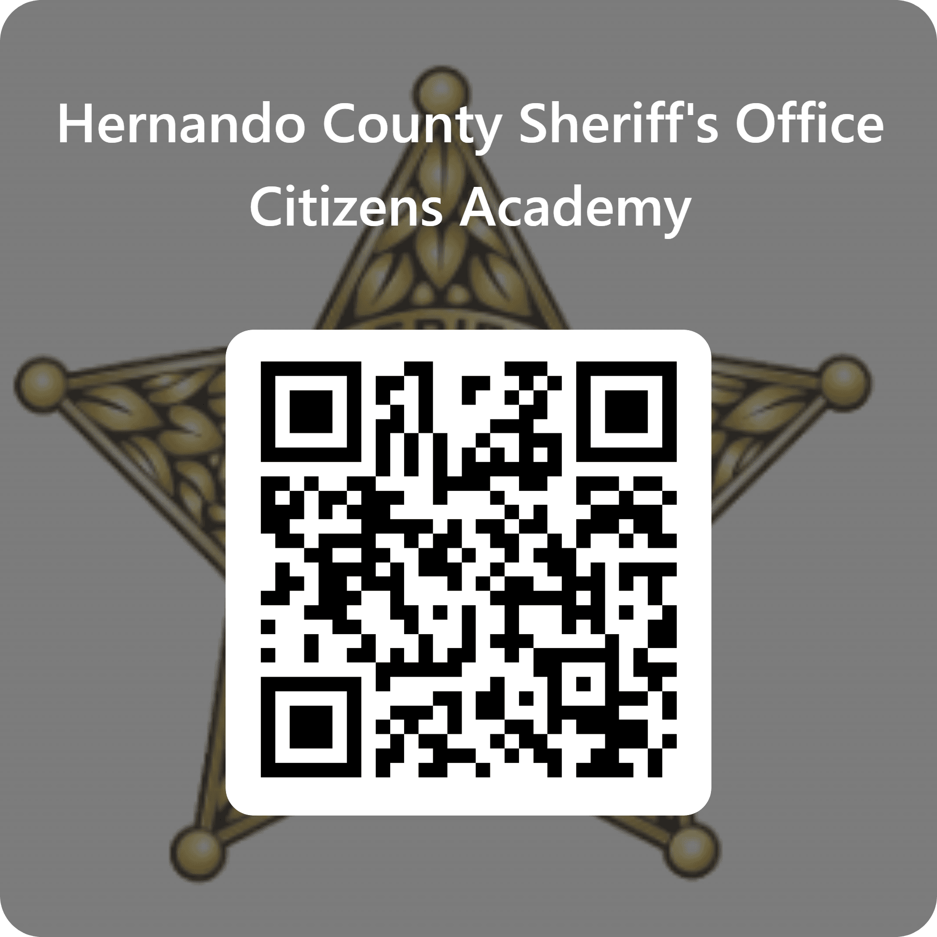 Hernando County Sheriff’s Office offers behind-the-scenes citizens academy