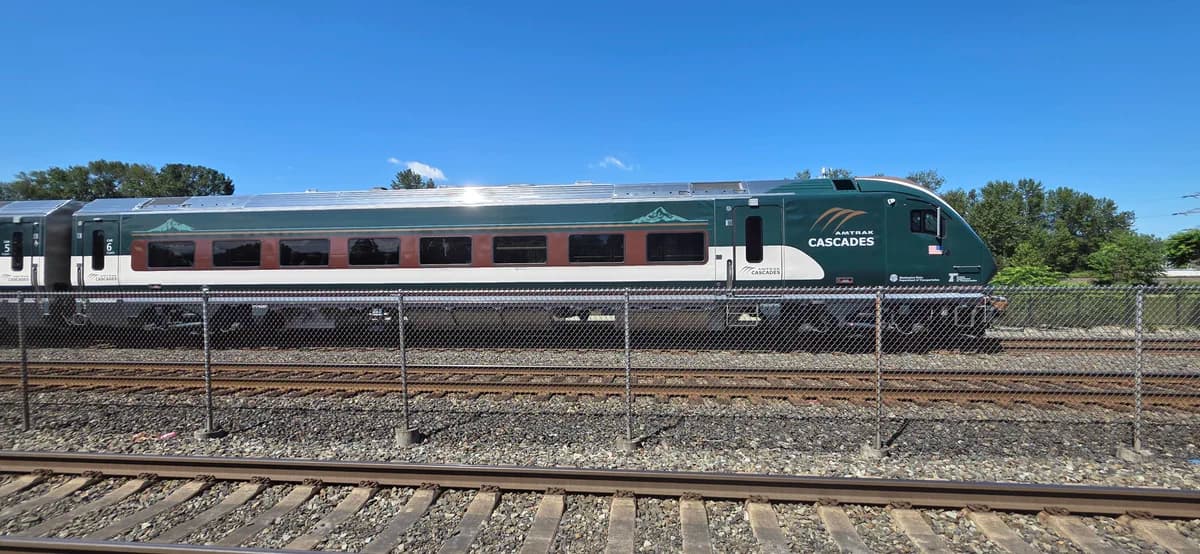 Amtrak Cascades tests new train on Eugene-Seattle route