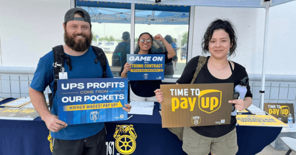 UPS Teamsters to get $1.22 raise on August 1 after progression