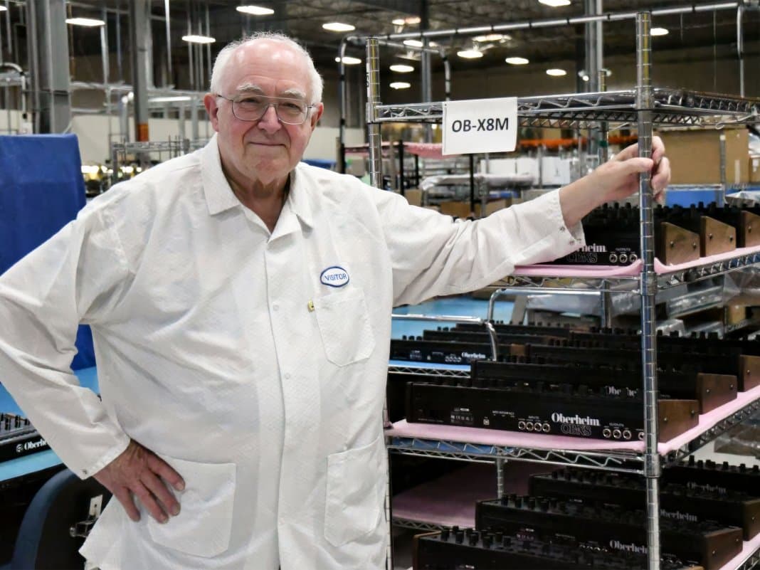 Tom Oberheim hints at new synth project at 90
