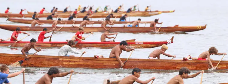Kaiehitu Boys 14 crew caps undefeated season at Hilo Bay regatta