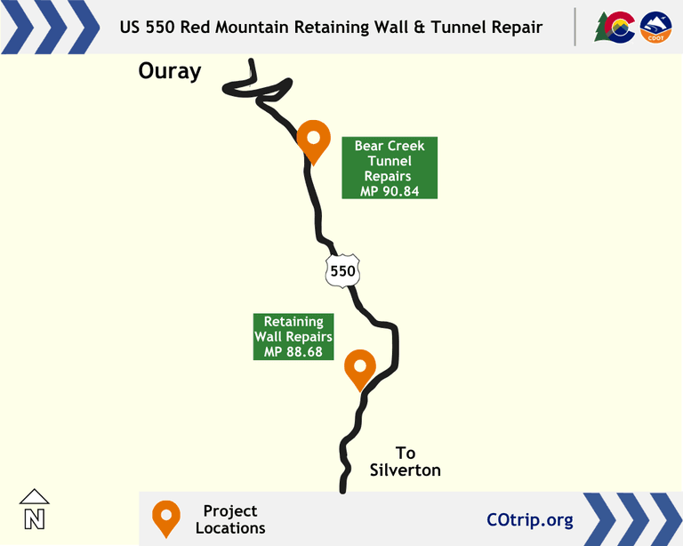 CDOT warns of single-lane traffic on Red Mountain Pass starting July 20
