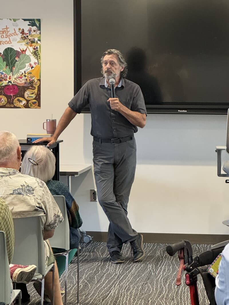 Allen Eskens draws packed crowd at Fergus Falls library talk