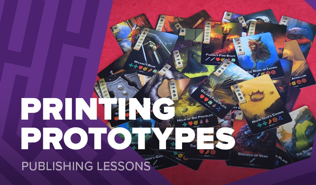 City of Games explains how to make board game prototypes