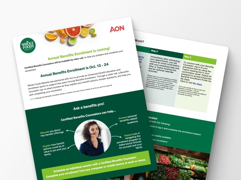 Whole Foods Market adds benefits tools for frontline managers