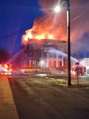 Demolition begins at fire-ravaged Cherry Apartments in Jacksonville