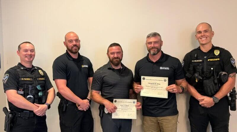 Oxford police officers complete Mississippi Law Enforcement Command College