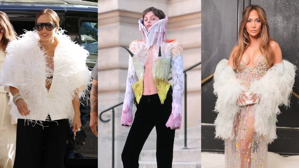 Feathers define Paris Couture Week as celebrities embrace old-money polish