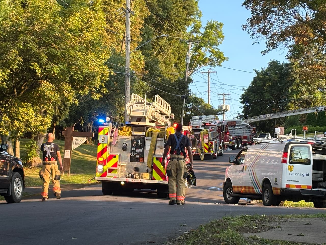 Unoccupied Syracuse home damaged in Friday night fire