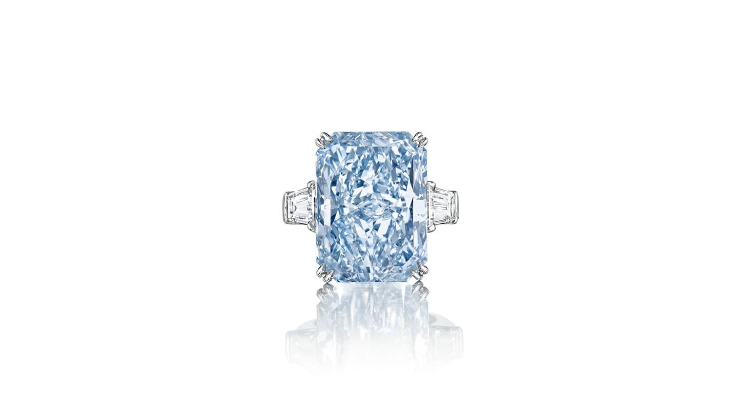 Blue diamonds turn rare luxury into meaningful keepsakes