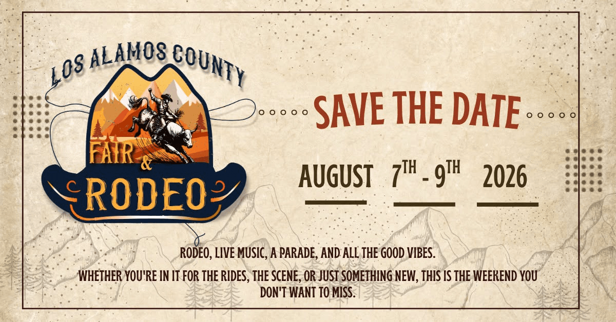 Los Alamos County Fair and Rodeo set for August 7-9, 2026