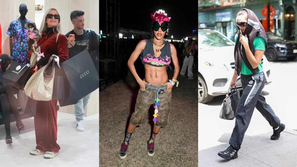 Bejeweled sneakers shine as 2026 streetwear's new statement piece