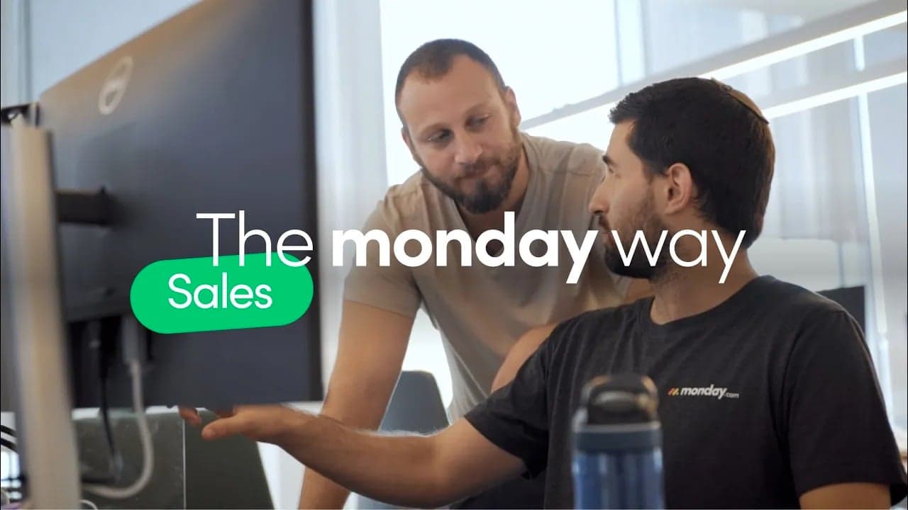 monday.com says its sales team does not run on commissions