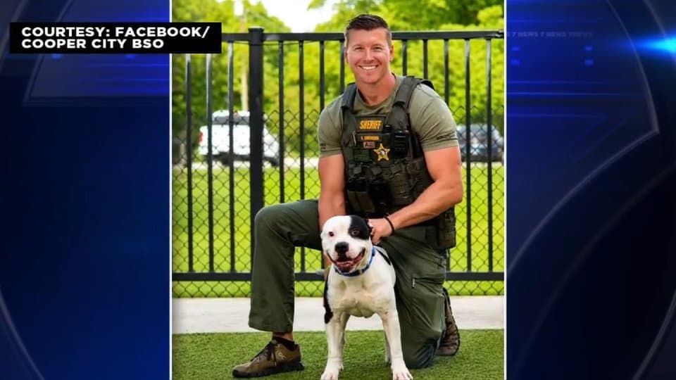Broward deputies pair with shelter dogs to boost adoptions