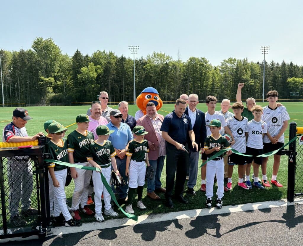 Onondaga County opens Hopkins Park SuperField with ribbon cutting