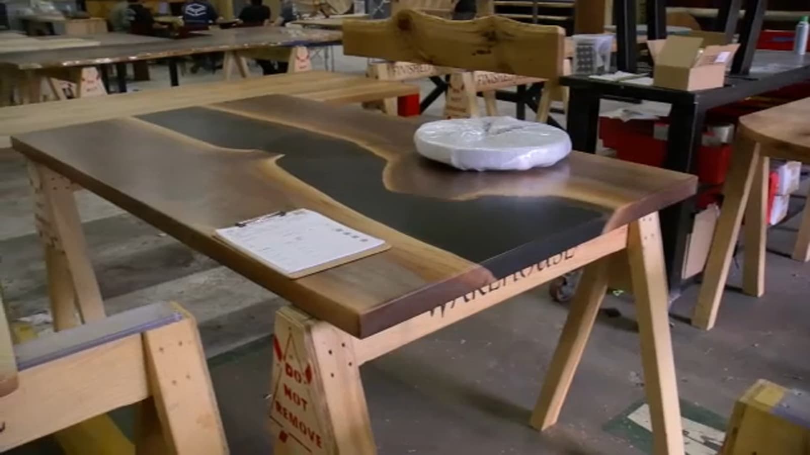 Oak City Customs turns fallen Triangle trees into custom furniture