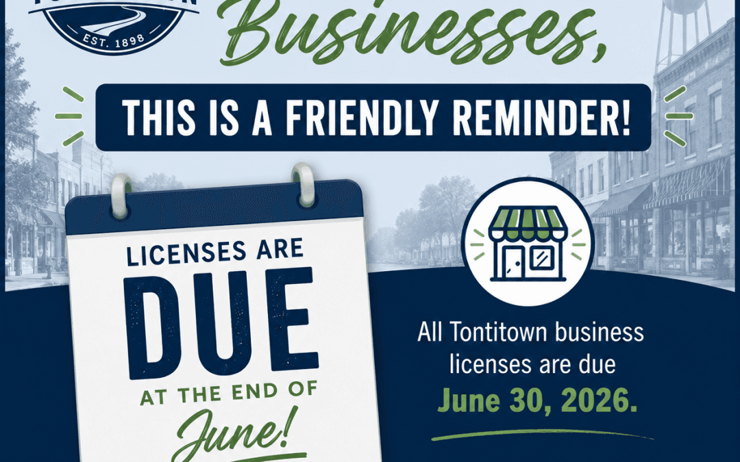 Dove Creek requires business licenses for all town businesses, renew yearly