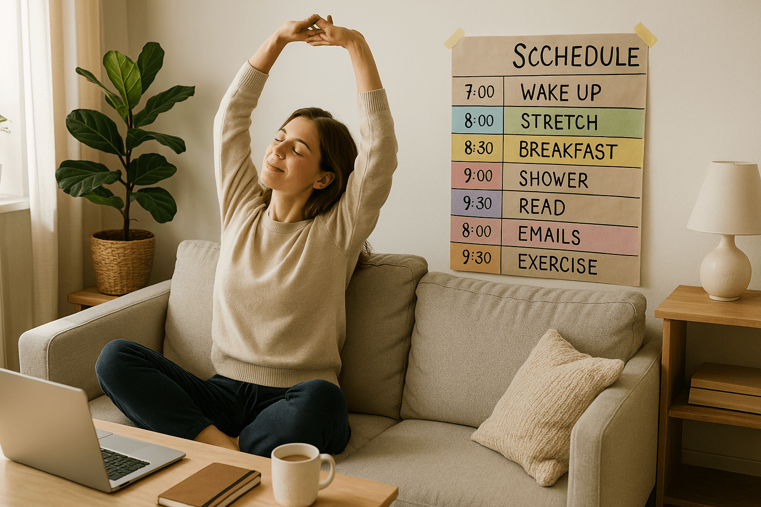 Set Up a Visual Daily Schedule