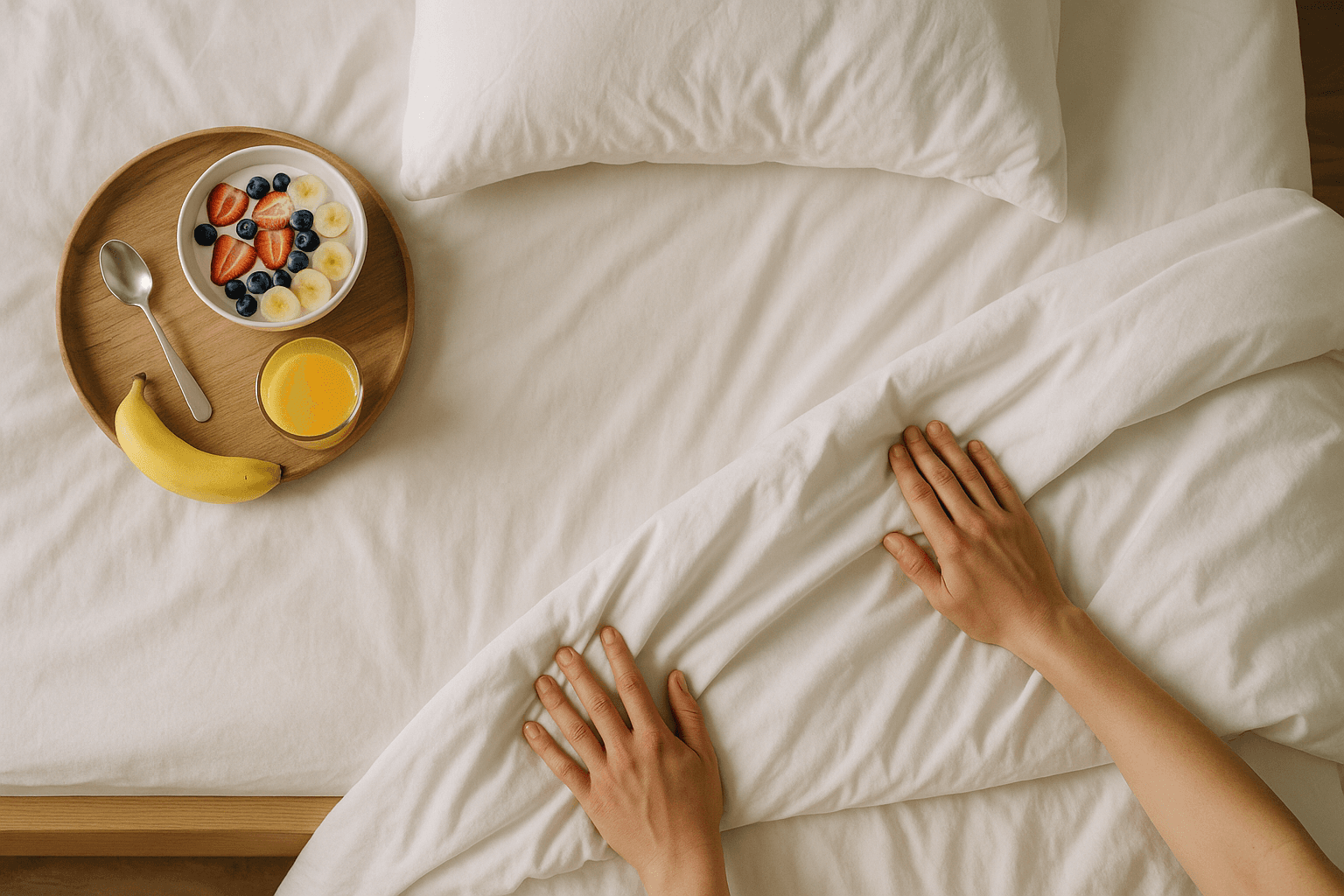 Make Your Bed Immediately After Rising