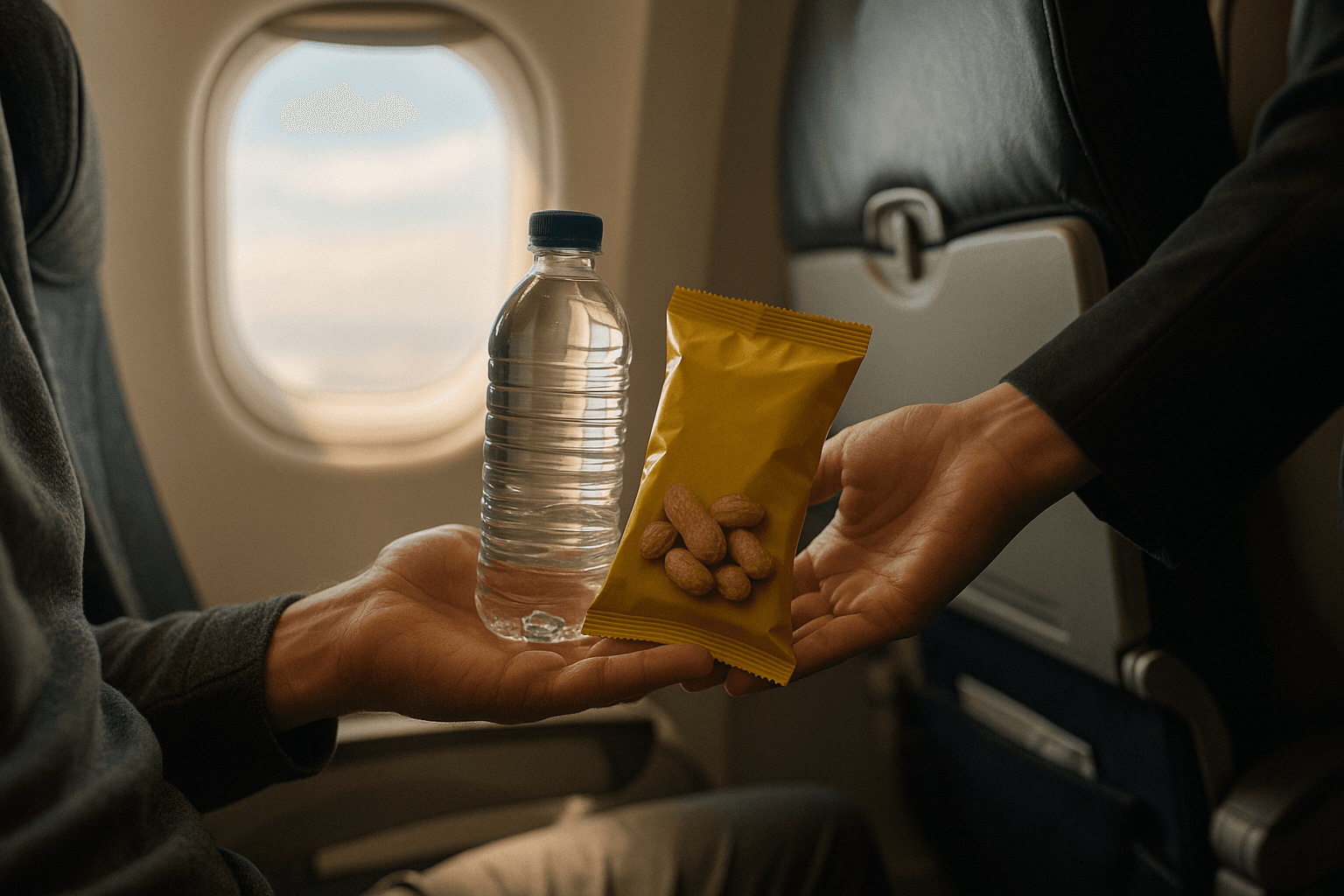 The Secret to Getting Free Snacks on Long Hauls