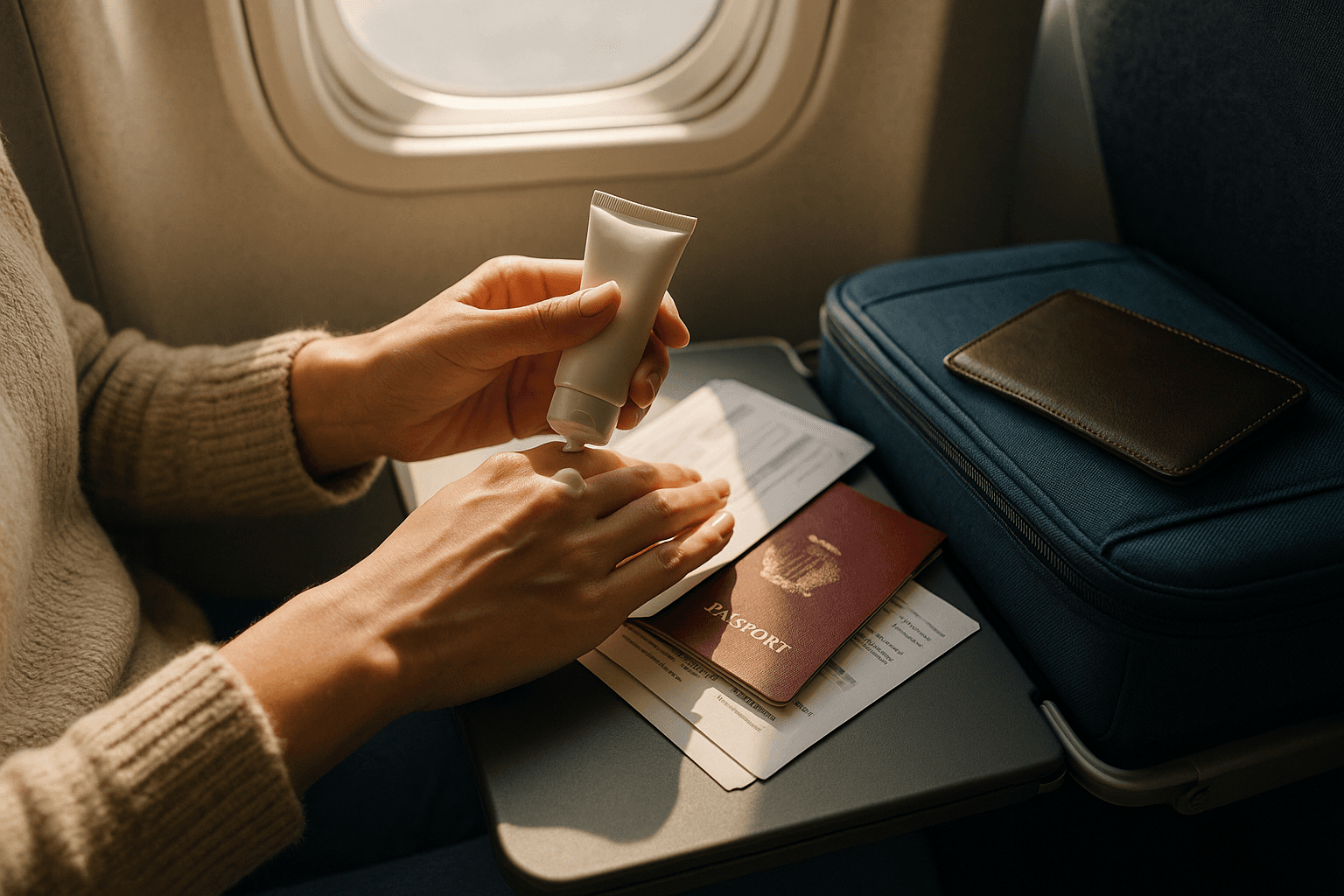 The Little-Known Hack to Prevent Dry Skin on Planes