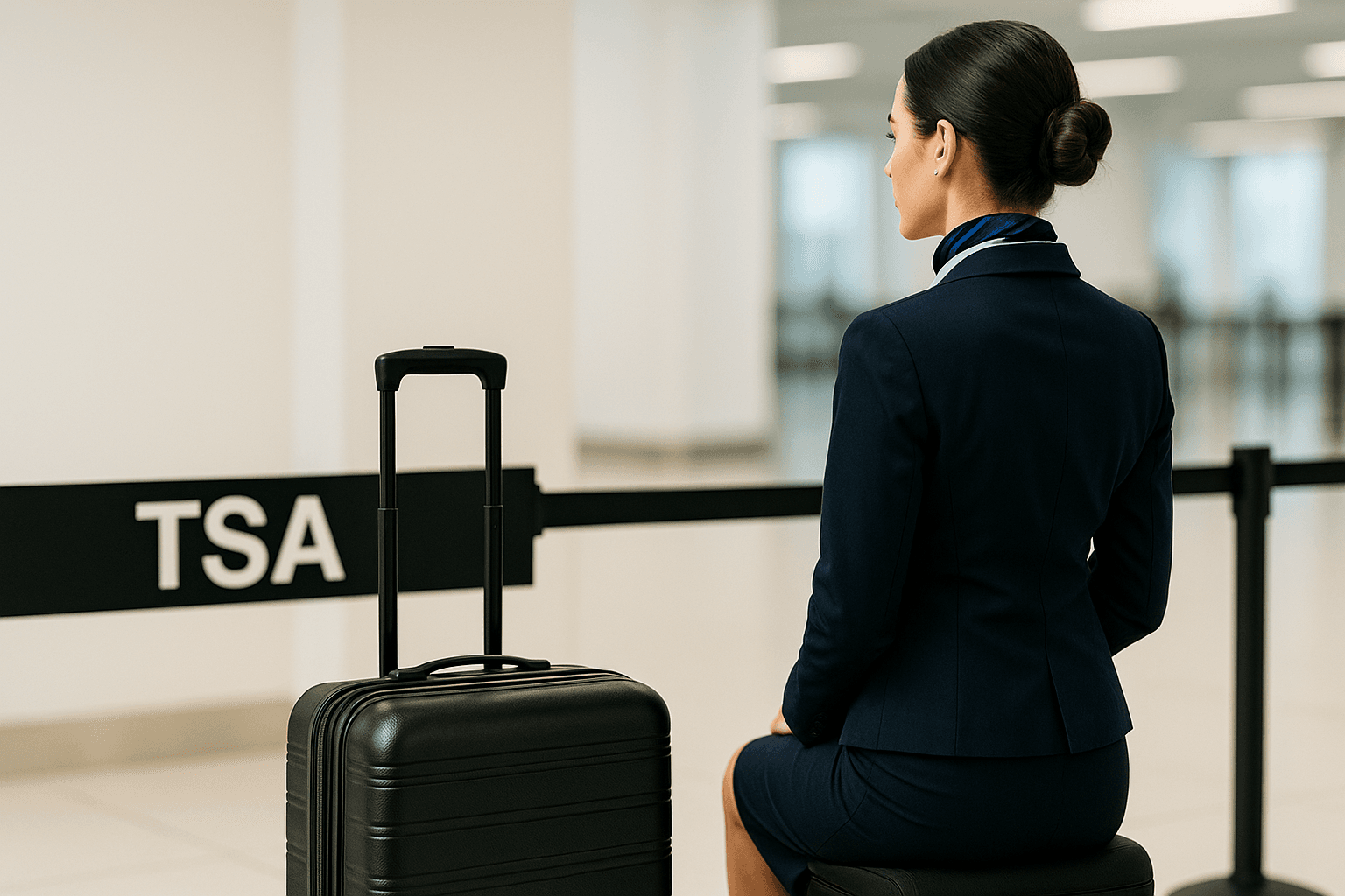 How Flight Attendants Bypass TSA Lines