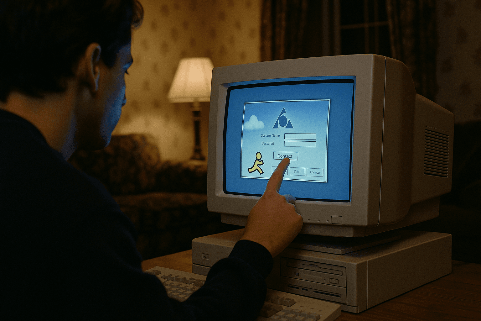 Waiting for Dial-Up Internet to Connect