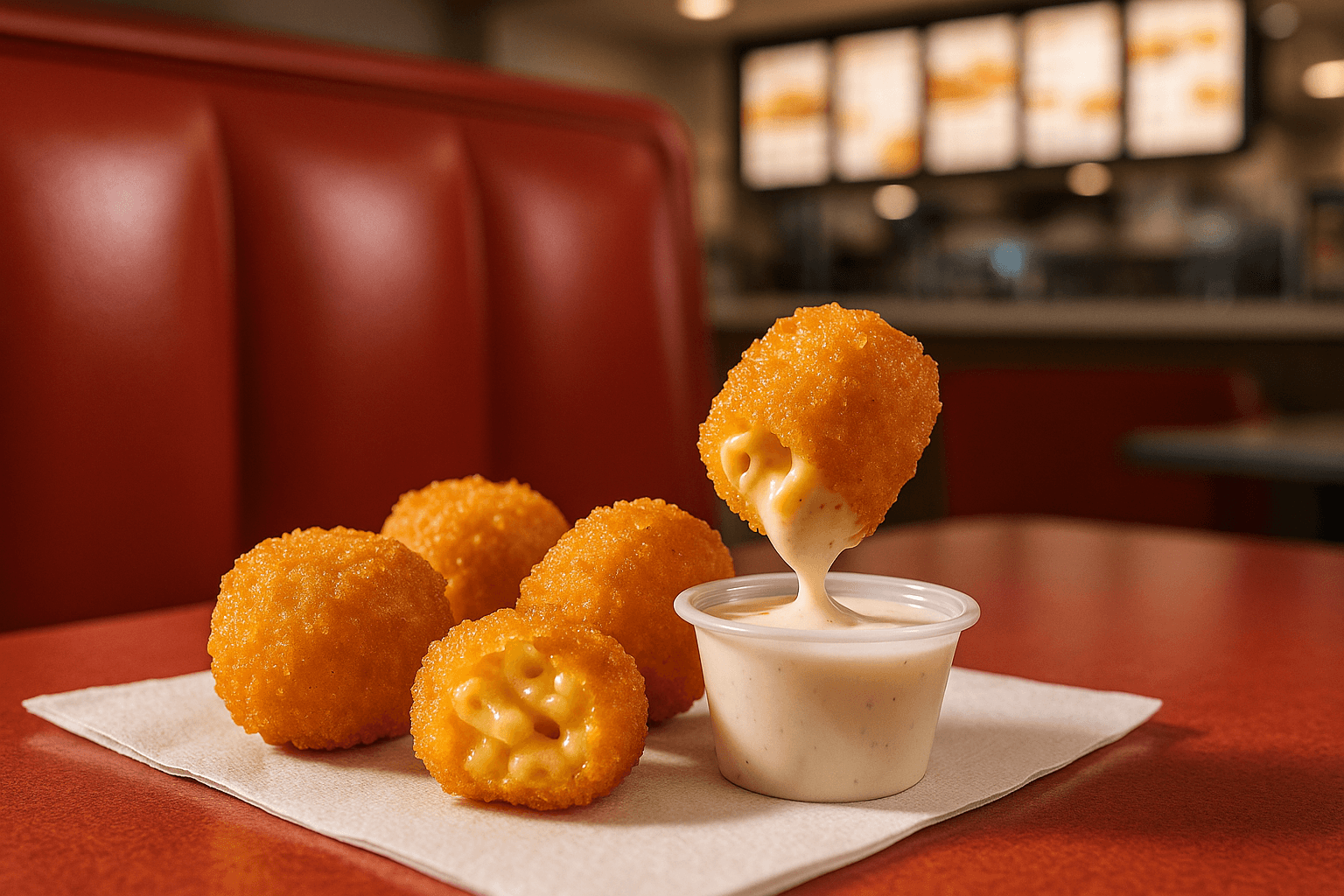 Jack in the Box Mac n Cheese Bites