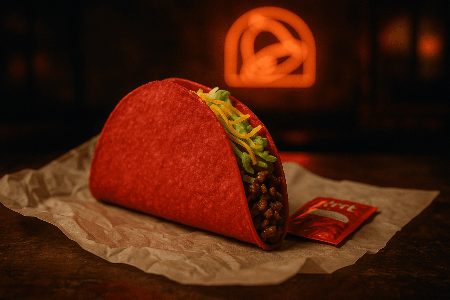 Taco Bell’s Volcano Taco