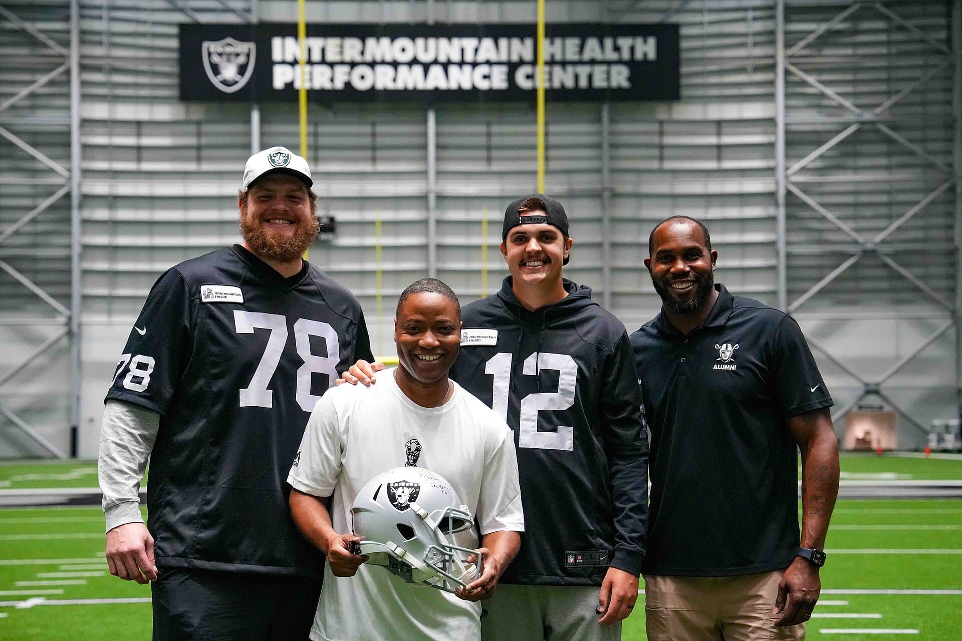 Raiders donate $20,000 in equipment to Pahrump Valley High football