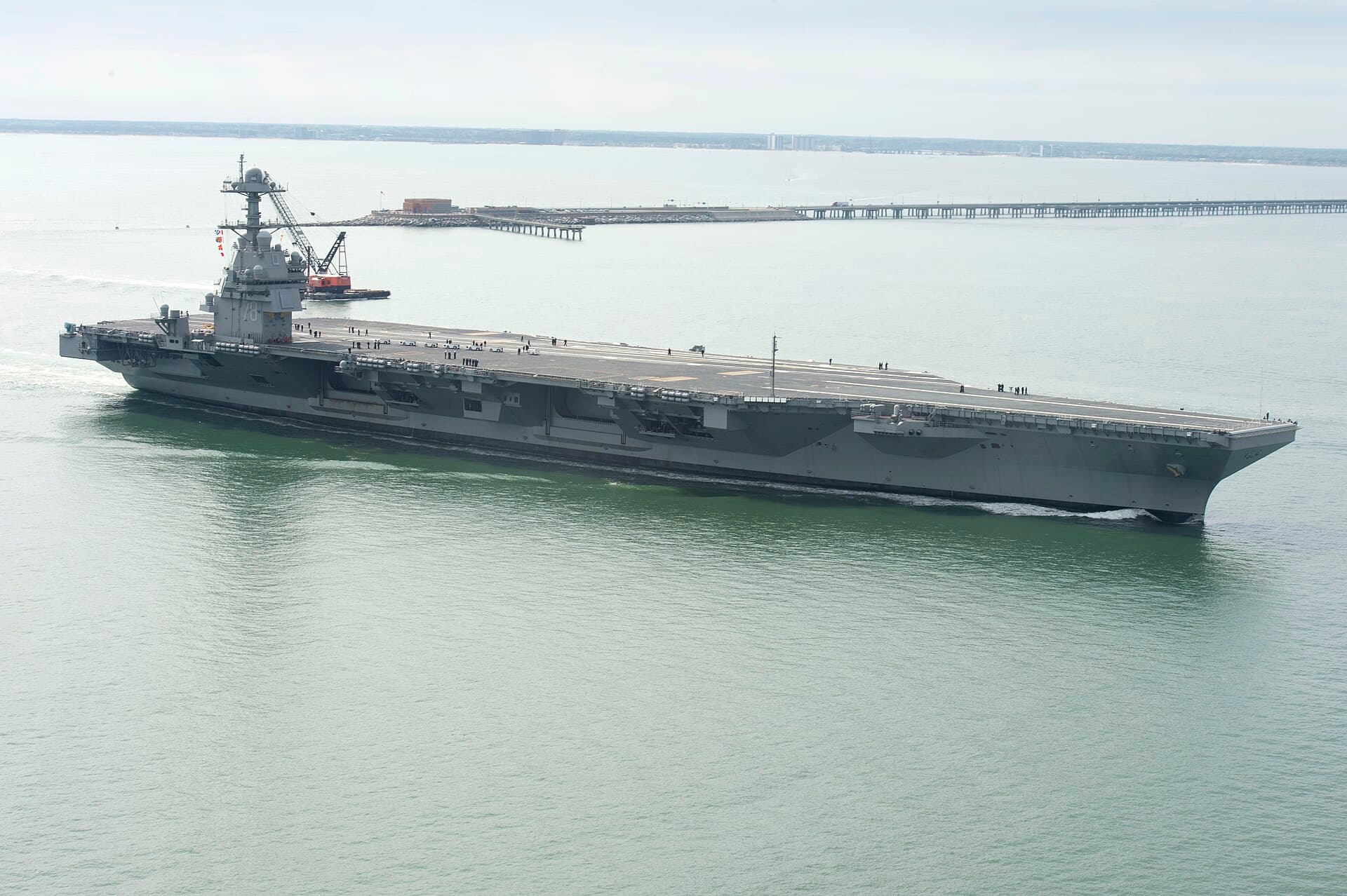 USS Gerald R. Ford — Wikimedia Commons