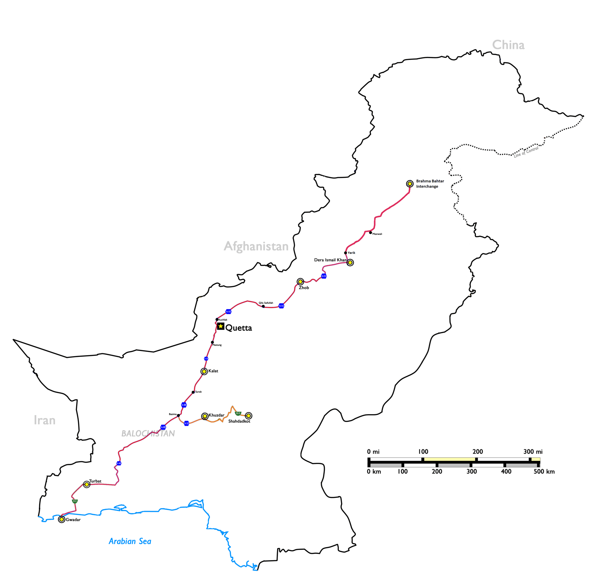 China-Pakistan Economic Corridor (CPEC) — Wikimedia Commons