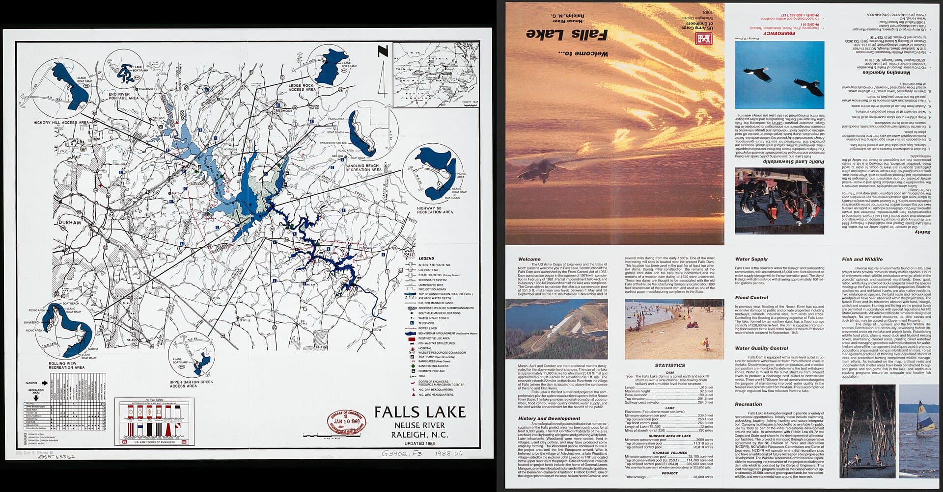 Falls Lake — Wikimedia Commons