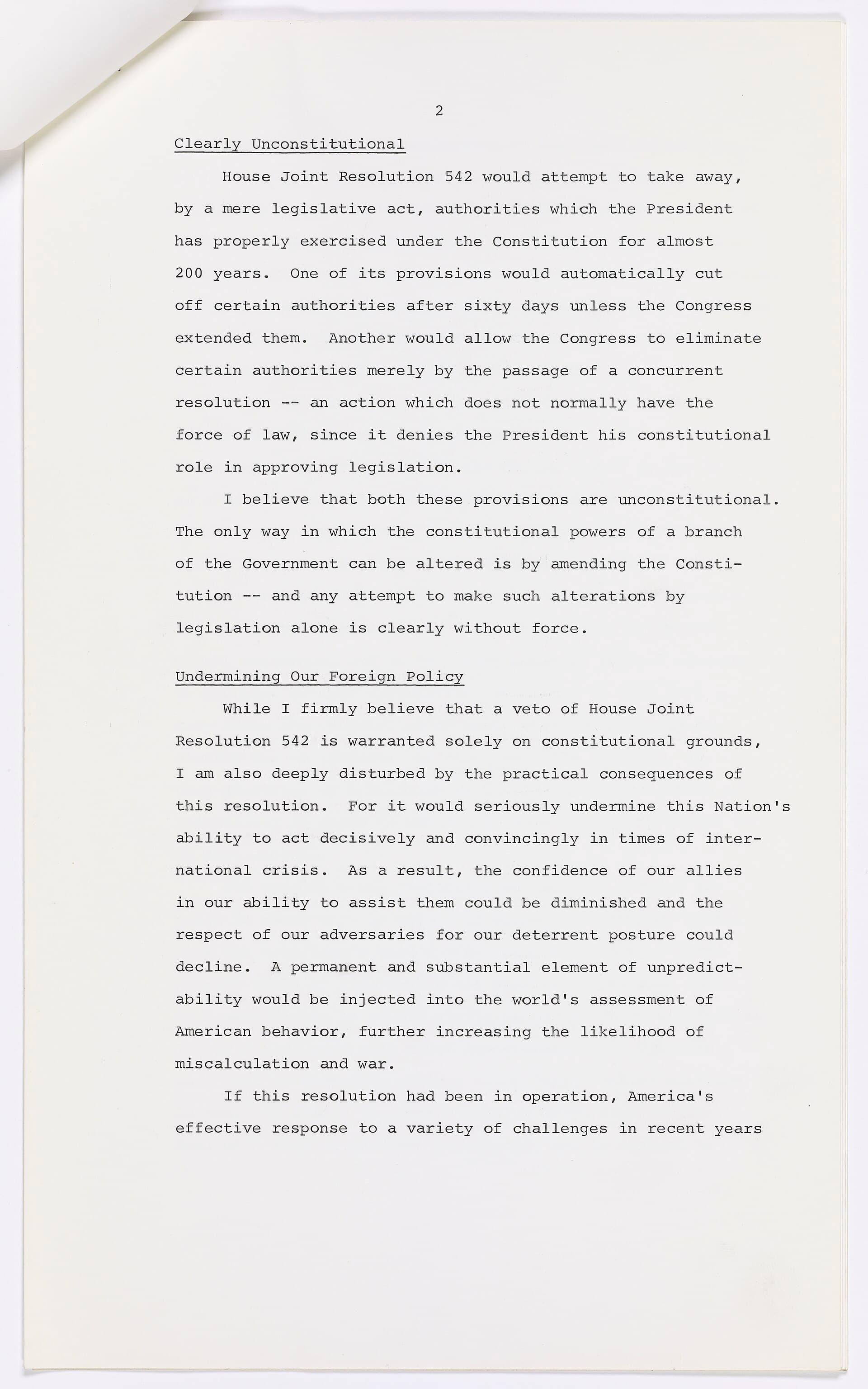 War Powers Resolution of 1973 — Wikimedia Commons