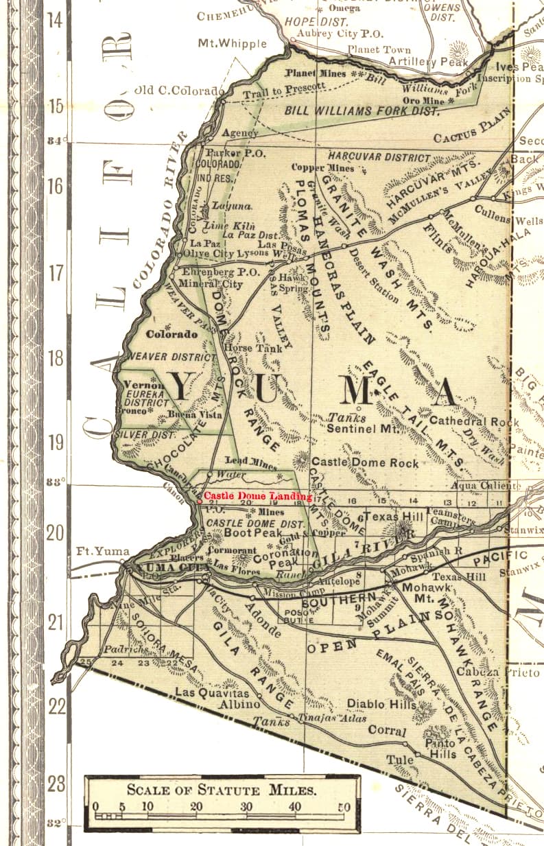 Yuma’s early economy grew by supplying nearby gold mines