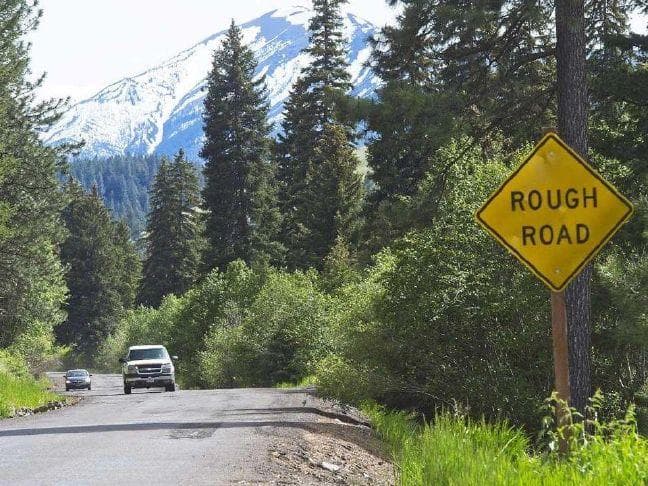 Wallowa Loop Road opens early after light snow and warm weather