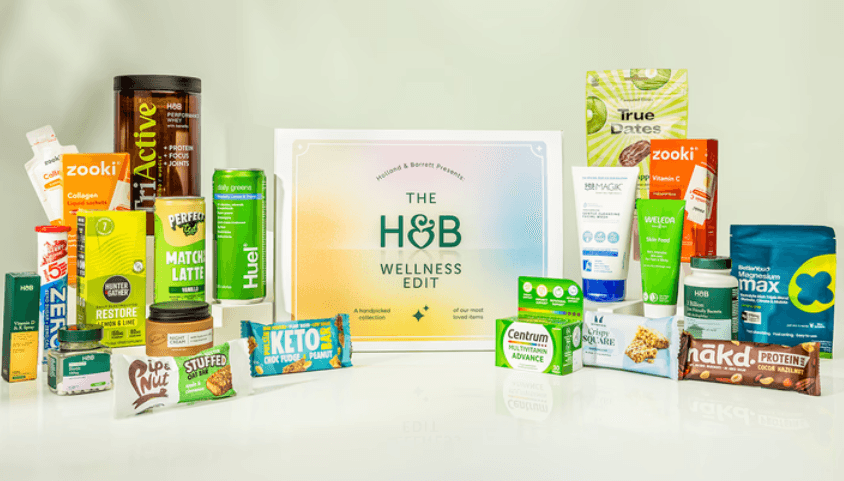 Holland & Barrett's Wellness Edit bundles self-care treats for £174.62