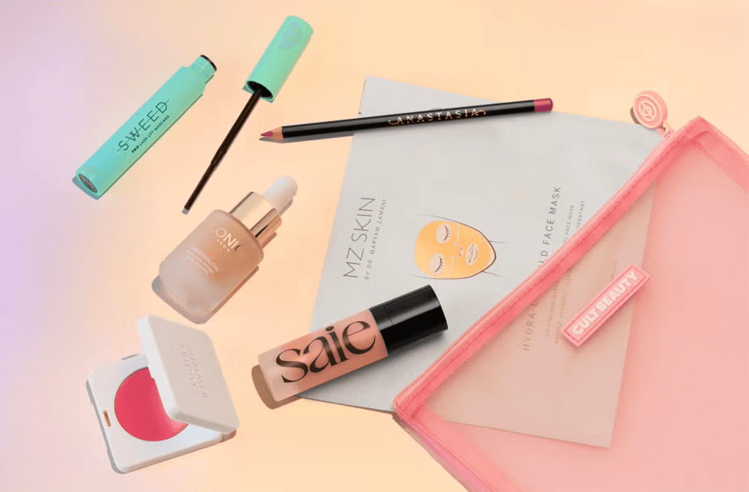Cult Beauty’s summer GWP packs Saie, Iconic London and Summer Fridays