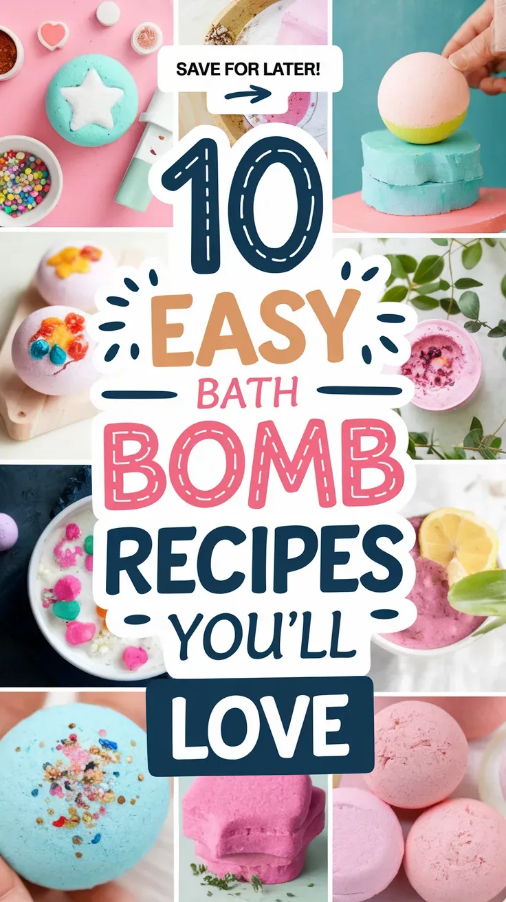 10 Easy Bath Bomb Recipes for Beginners, Ready to Make Today