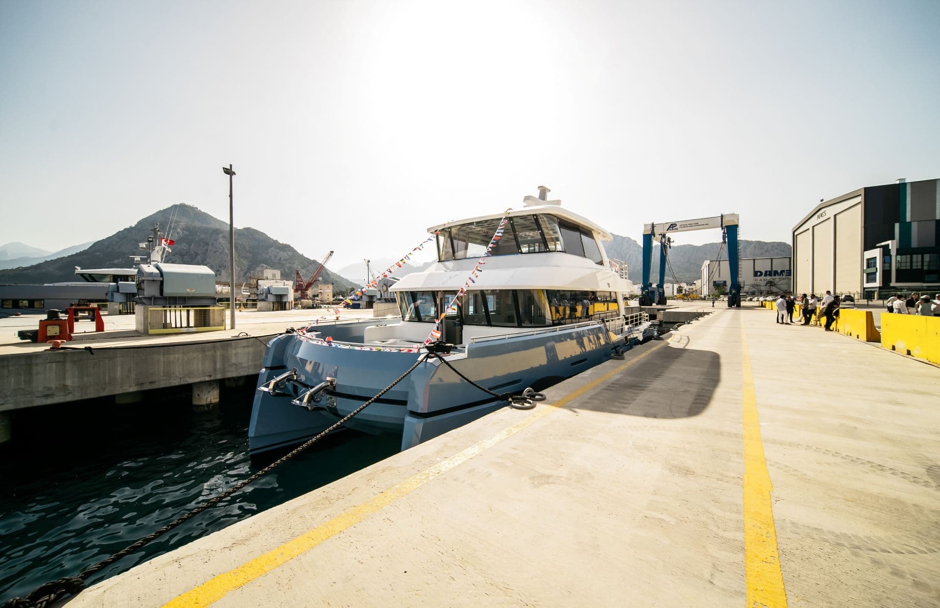 Bering Yachts launches first BC60 expedition catamaran hull