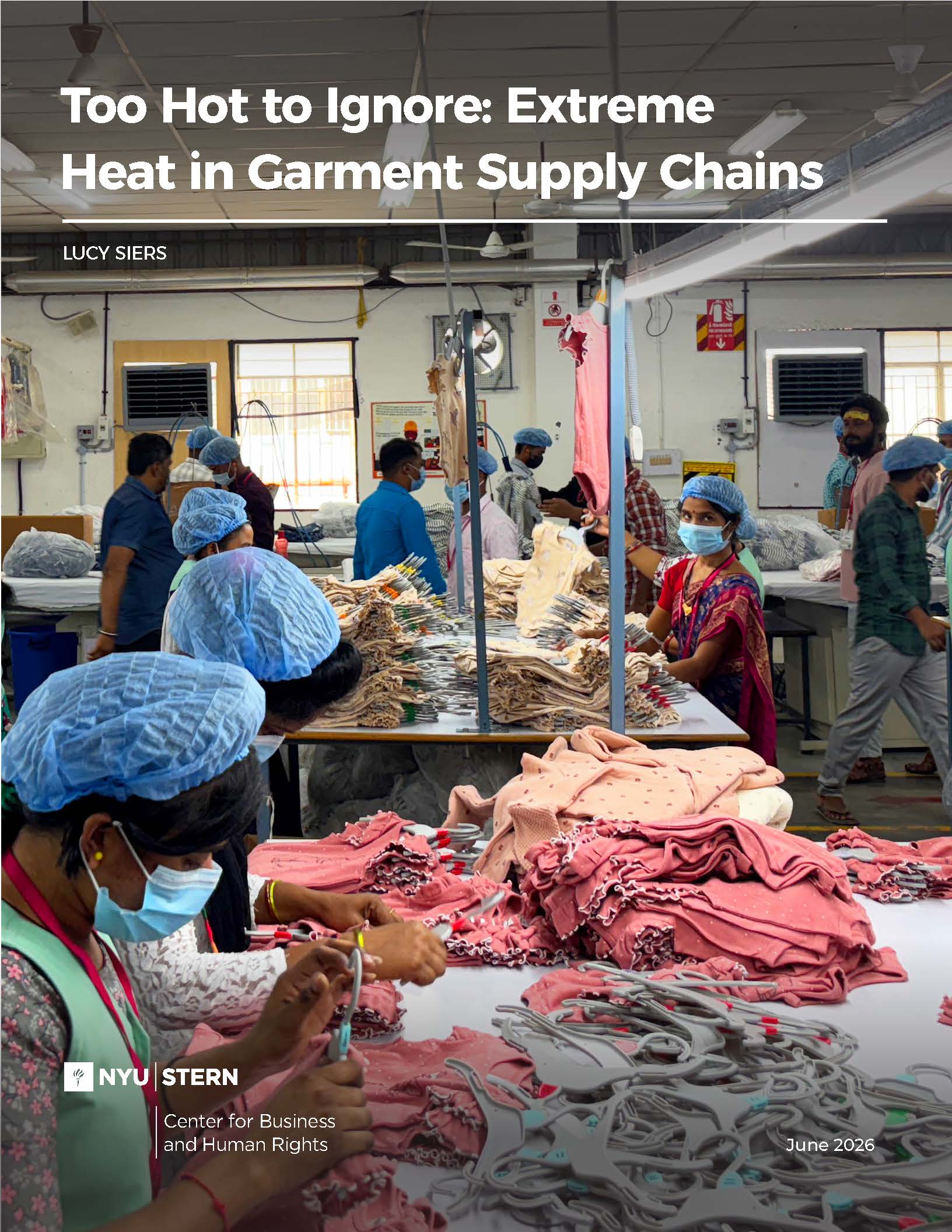 Extreme heat is cutting output at Indian garment factories