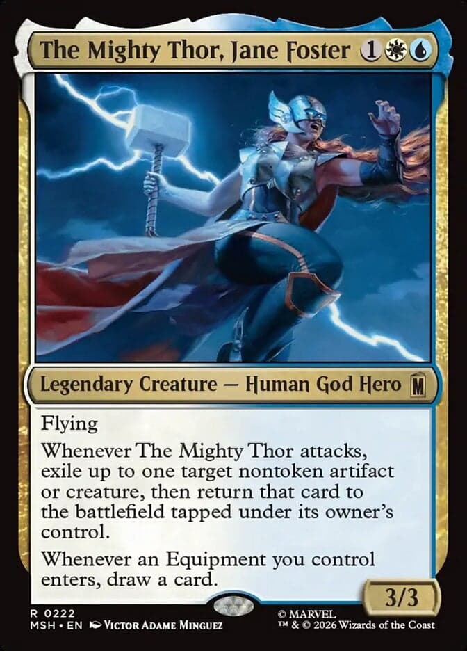 Jane Foster makes a strong case as blue-white Equipment commander