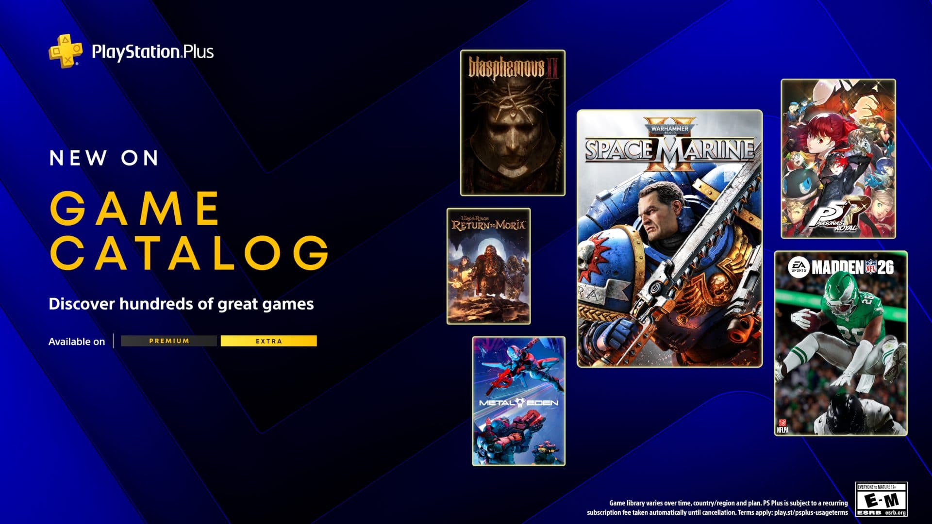 Warhammer 40,000: Space Marine 2 Joins PlayStation Plus Catalog in March
